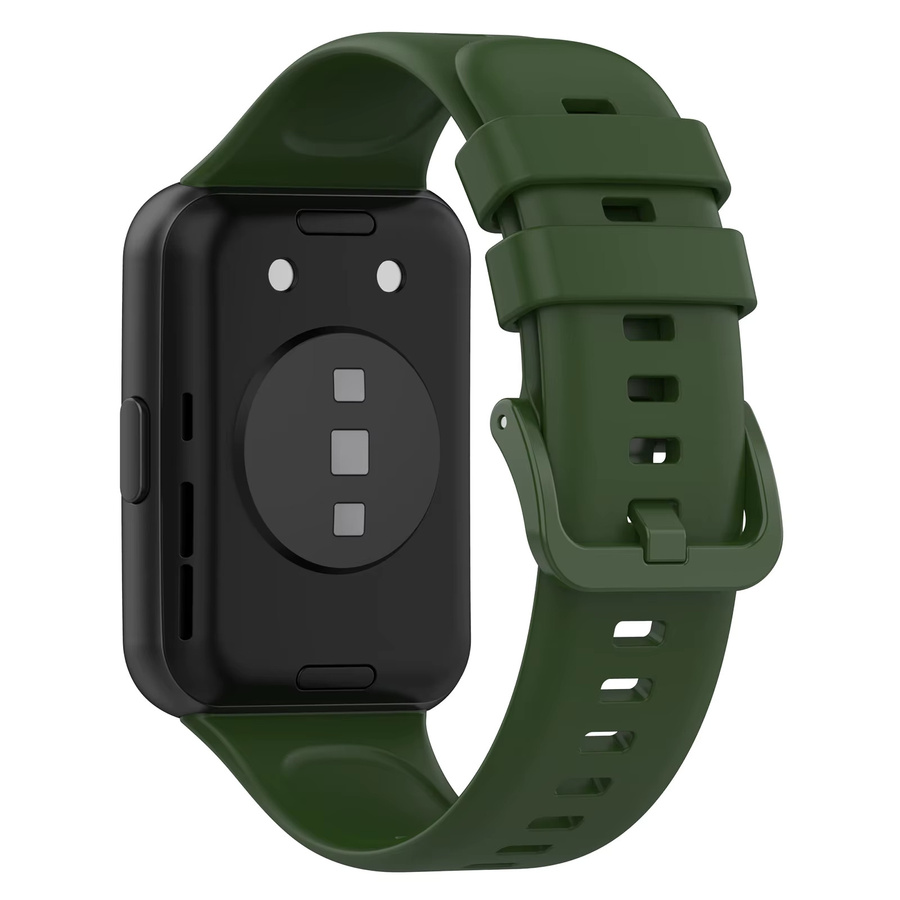 Huawei Uhrenarmband Silikon, Schwarz, Unisex - Bild 2