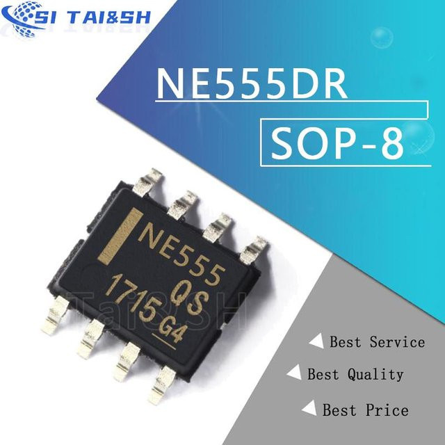 Si Tai&SH Set mit 50 integrierten Schaltkreisen LM358DR, LM393DR, NE555DR, LM339DR, LM324DR, MC34063A und LM386M in Schwarz - Bild 1