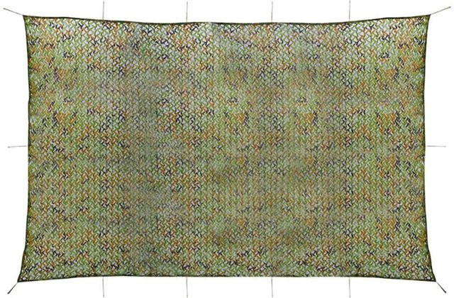 vidaXL Tarnnetz in Grün aus Polyester mit Aufbewahrungsbeutel, B x T: 8 x 6 m - Bild 1