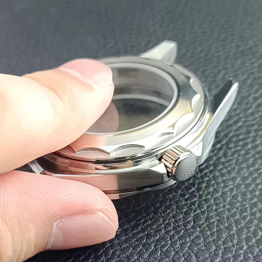 Dwayne Campbell Uhrengehäuse Edelstahl, Silber, 42 mm, Herren - Bild 3