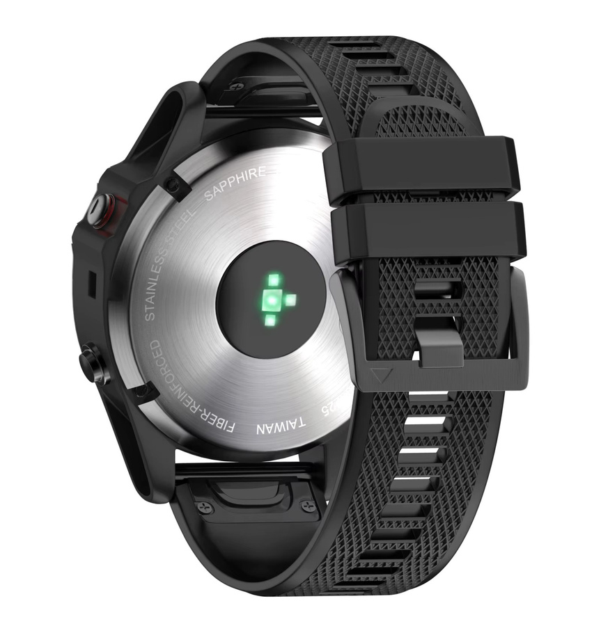Runcool Uhrenarmband Silikon, 22 mm, Unisex - Bild 2