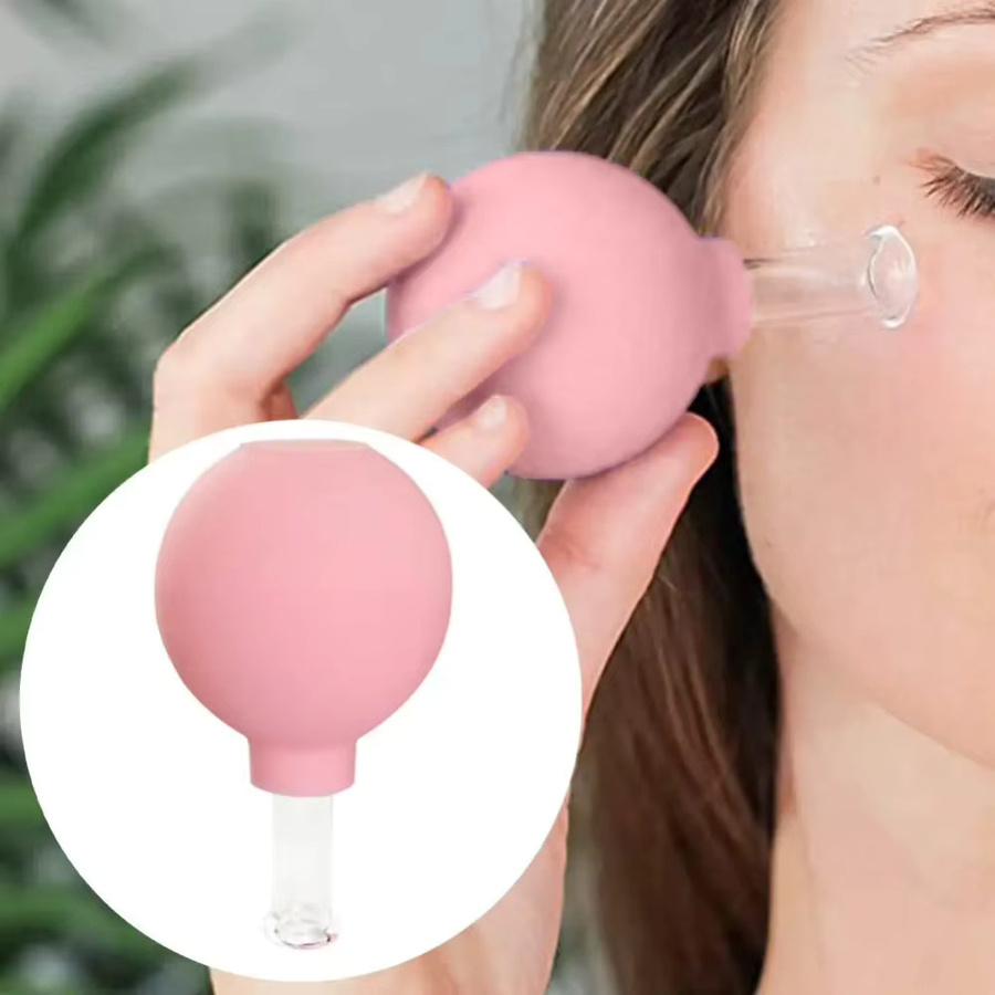 LZJV Vakuum-Schröpfen-Glas-Massagegerät für Gesicht und Körper, Unisex - Bild 2