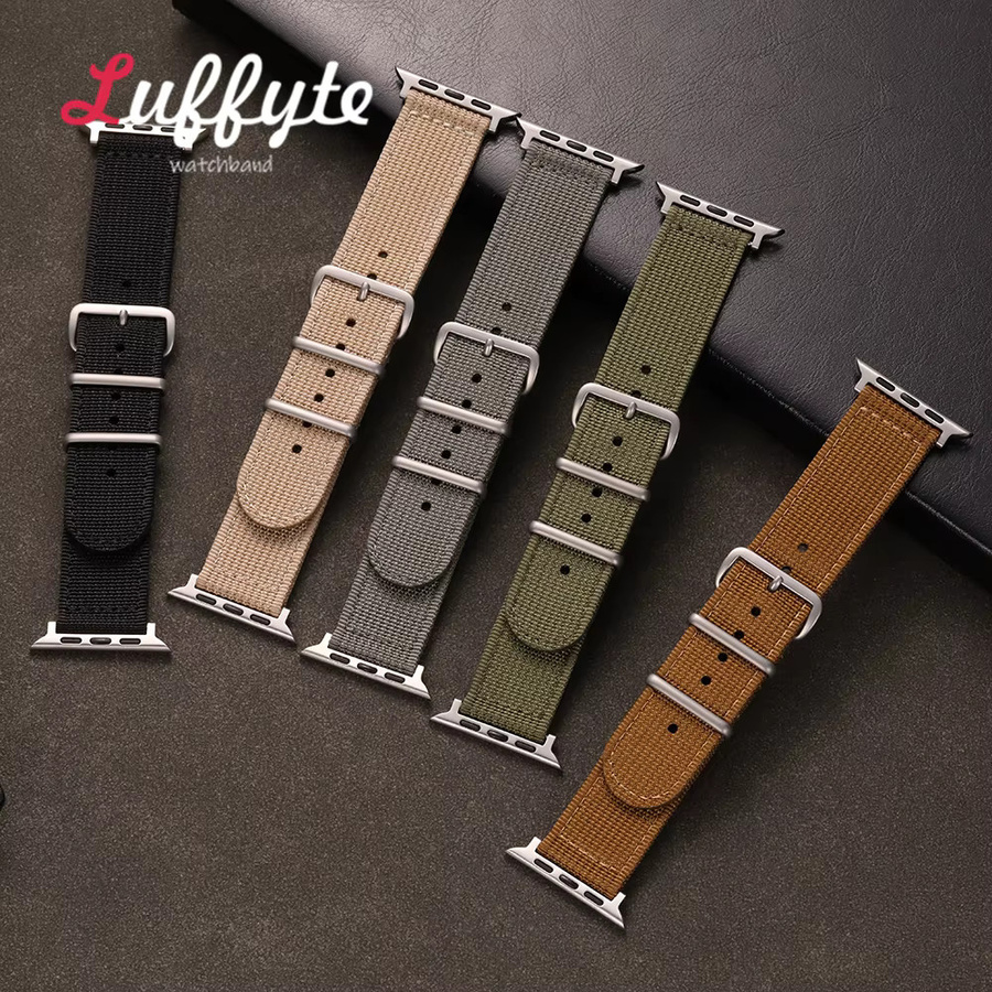 luffyte Uhrenarmband Nylon, Textil/NATO, Unisex - Bild 1