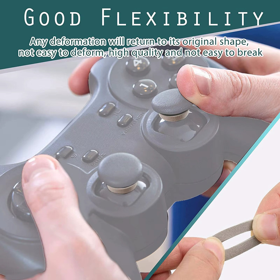 Präzisionsringe Thumbstick-Einstellung für PS5, Nintendo Switch Pro, PS4 und Xbox One Controller in Lila - Bild 2