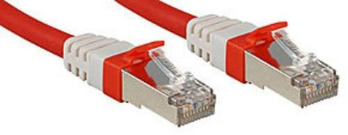 Lindy Premium RJ45 Patchkabel CAT 6a SFTP Ethernet LAN-Kabel Rot 10,0 m - Bild 1