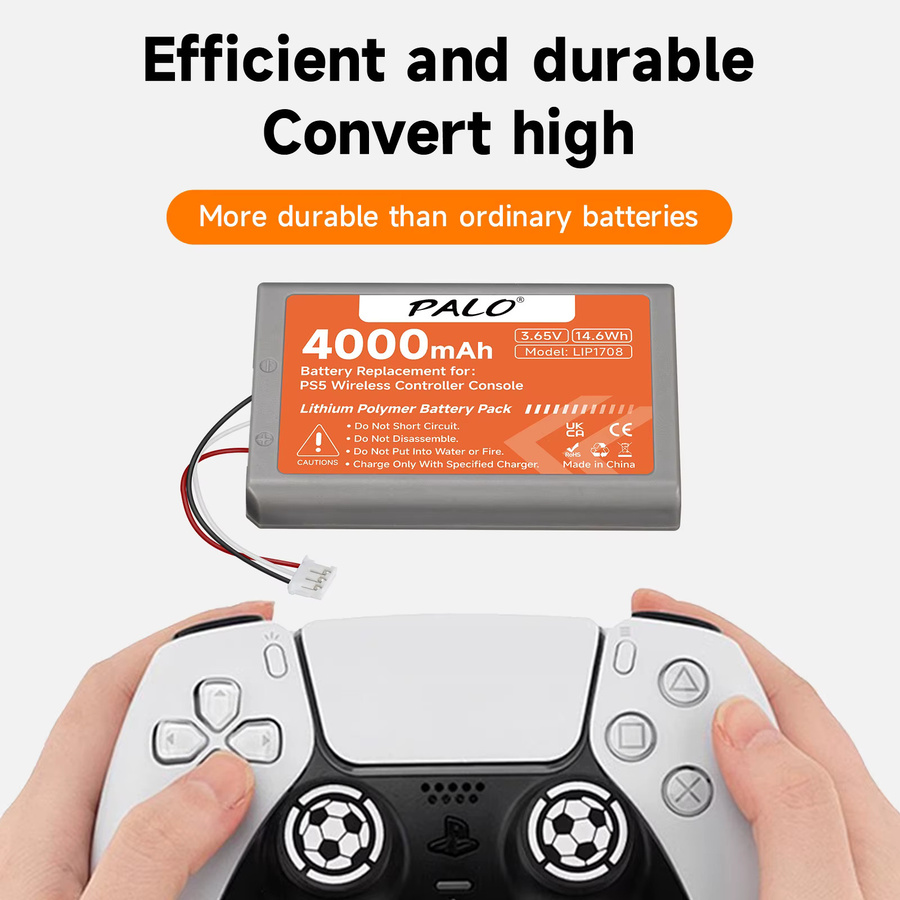 4er-Set Sony Ersatzakku LIP1078 für PlayStation 5 DualSense Wireless Controller - Bild 6