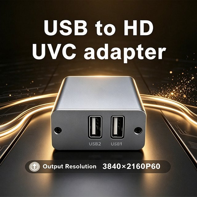 Tuoying Pocket3 Action6 USB-C zu HDMI Konverter für UVC Outdoor-Streaming und Bildungsübertragung - Bild 1