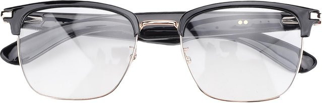 KONNWEI KI-Übersetzung Smart Glasses in Schwarz mit Echtzeit-Übersetzung, Bluetooth, Blaulichtfilter und Mikrofon-Lautsprecher-System für 100 Sprachen - Bild 1