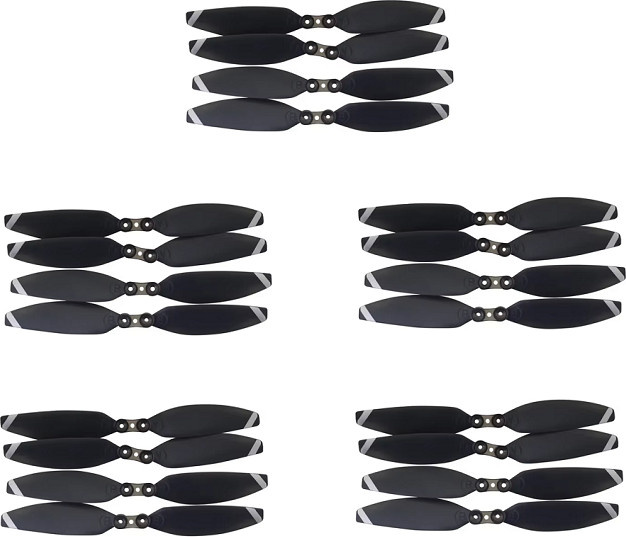 Propeller für HS175D Folding RC Drone Quadcopter Ersatzteile Klingen in Schwarz - Bild 1