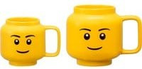 LEGO Keramiktasse Boy in Gelb von Room Copenhagen - Bild 1