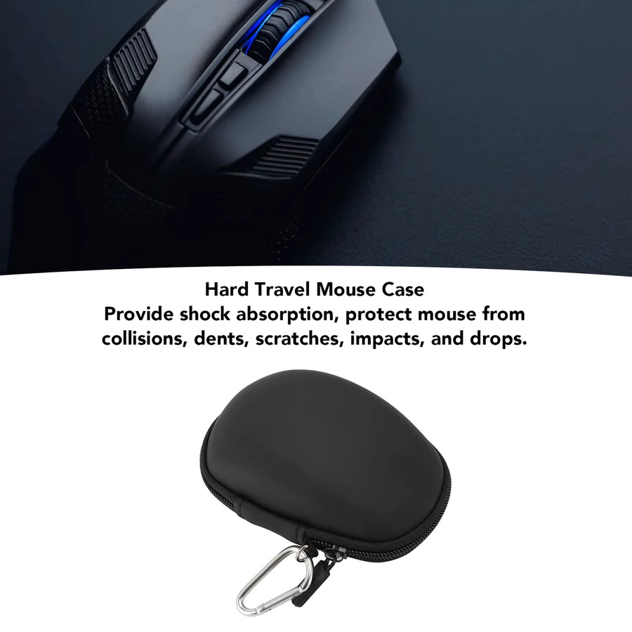 Schutzhülle für Logitech MX Master 3 3s 2s Advanced Wireless Mouse, harte Tragetasche in Schwarz - Bild 4