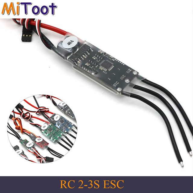 Mitoot Bürstenloser Elektronischer Geschwindigkeitsregler, Mit 5V UBEC - Bild 1