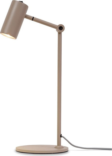 It's about RoMi Montreux T Tischleuchte in Beige aus Metall mit verstellbarem Design für Schlafzimmer und Home Office - Bild 1