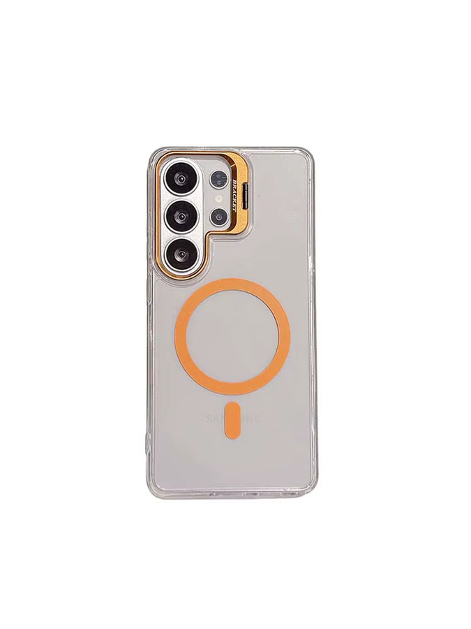 MagSafe Magnetische Schutzhülle für Samsung Galaxy S26 S25 S24 S23 Ultra Plus mit Objektivschutz, Transparent/Blau - Bild 4