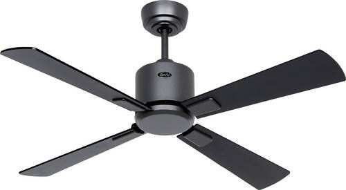 CasaFan ECO NEO III 103 BG-SW/TK WiFi Deckenventilator in Basalt-Grau und Schwarz mit Fernbedienung, Timer, App-Steuerung und Winterbetrieb - Bild 1