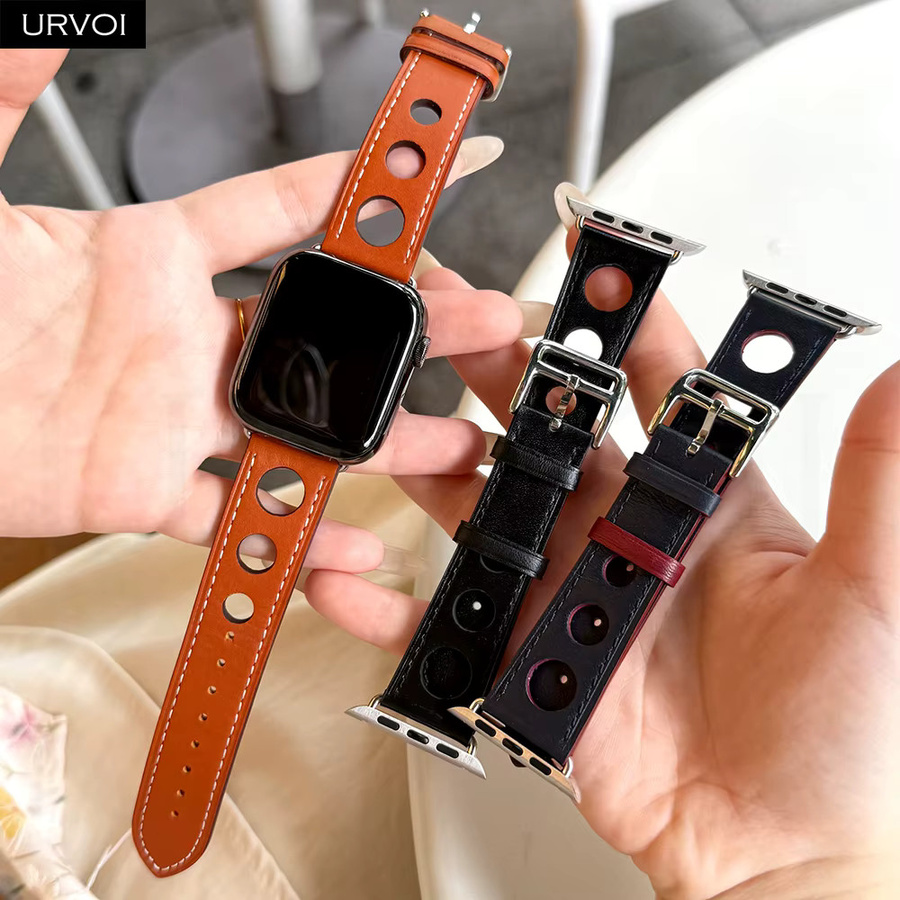 URVOI Uhrenarmband Leder, Damen - Bild 3