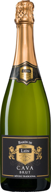Barón de Lión Cava Brut, Penedès, Spanien, Macabeo/Perellada/Xarel-lo, 0,75 l - Bild 1