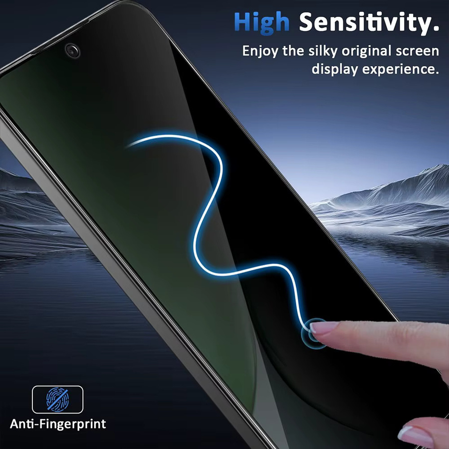 3 Stück Anti-Spy Displayschutzfolie aus gehärtetem Glas für Honor Magic 8 7 6 5 Pro Lite X9A X9C sowie Honor 500 400 300 Pro 200 100 90 Lite - Bild 2
