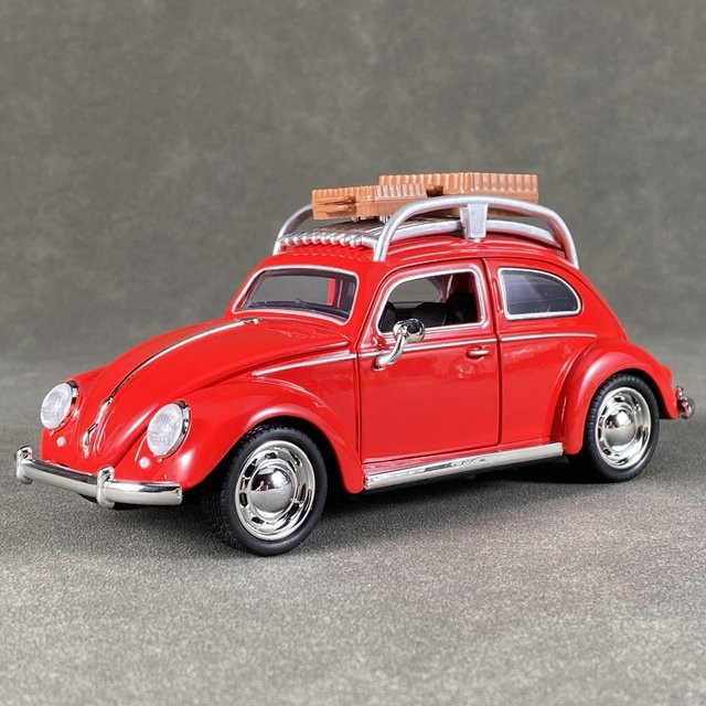 Linyi toy car Volkswagen Käfer Reiseversion, Modellauto, 1:32, mit Ton & Licht, ab 14 Jahren - Bild 1
