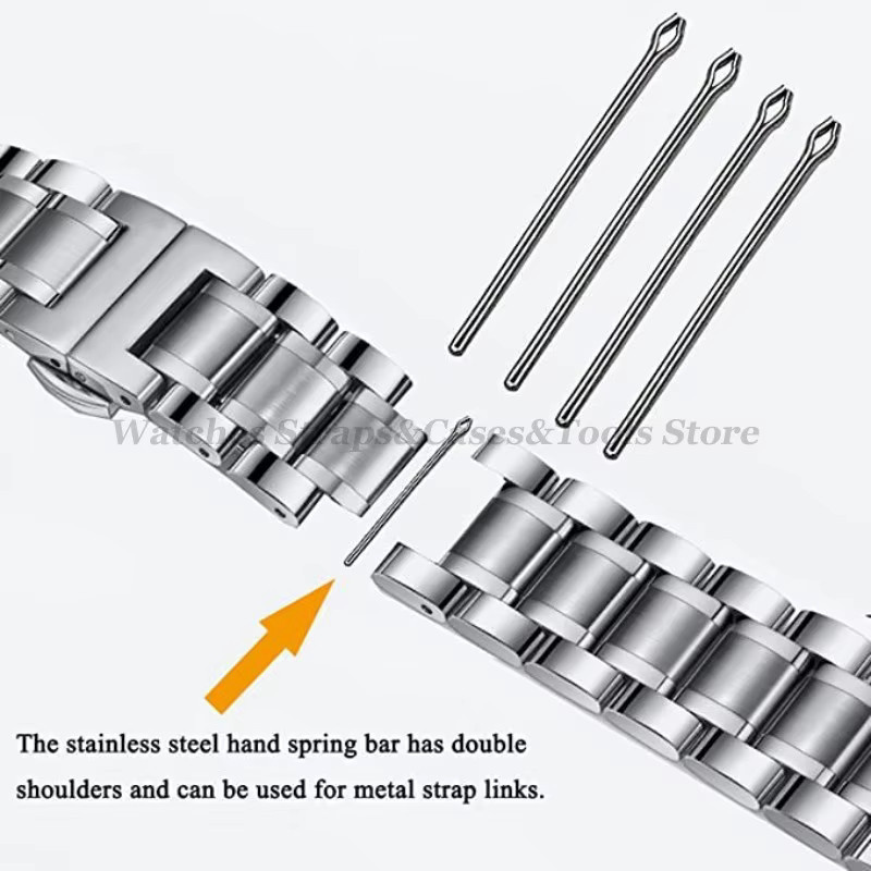 qinband Uhrenarmband Reparatur Werkzeug, Metall, Edelstahl, Silber, Unisex - Bild 1