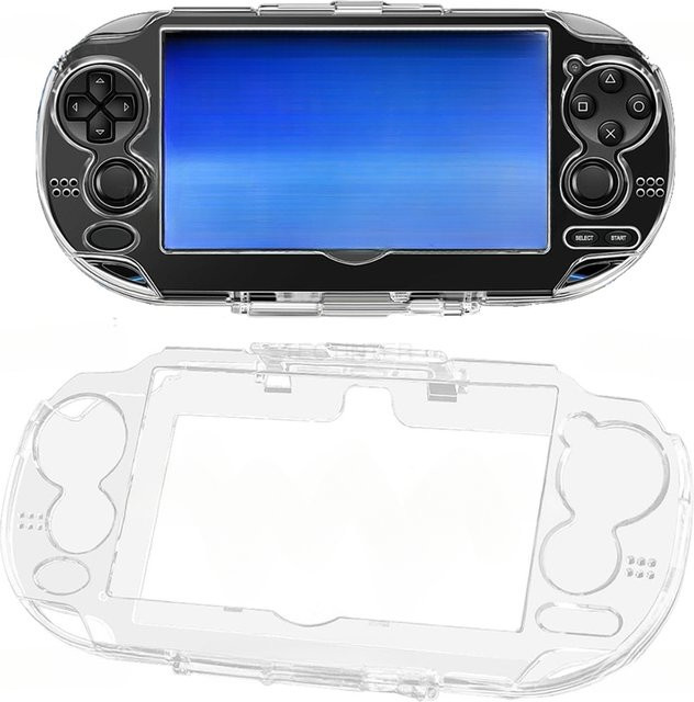 Transparente Kristall-Tragetasche für Sony PS Vita 1000 und PSV 1000 als schützende PC-Vollabdeckung - Bild 1