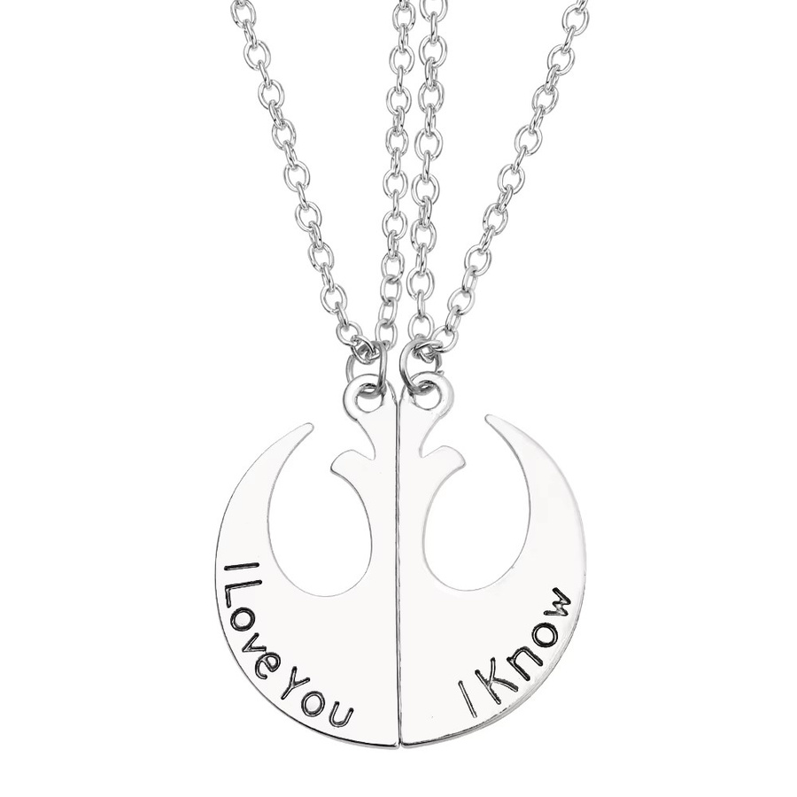 TAKARA TOMY Halskette, Metall, Silber, Buchstaben-Design, Unisex - Bild 2