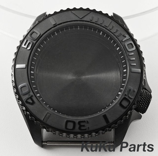 HUANXIAO Uhrengehäuse, Schwarz, Keramiklünette, 42 mm, Unisex - Bild 1