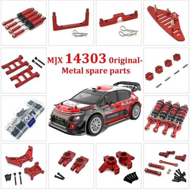 BIBAO RC Auto Lenkgestänge, Zubehör, 1:14, Metall - Bild 1