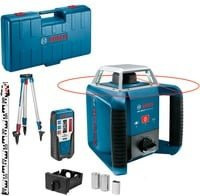 Bosch Professional Rotationslaser GRL 400 H Set mit Stativ und Laserempfänger - Bild 1