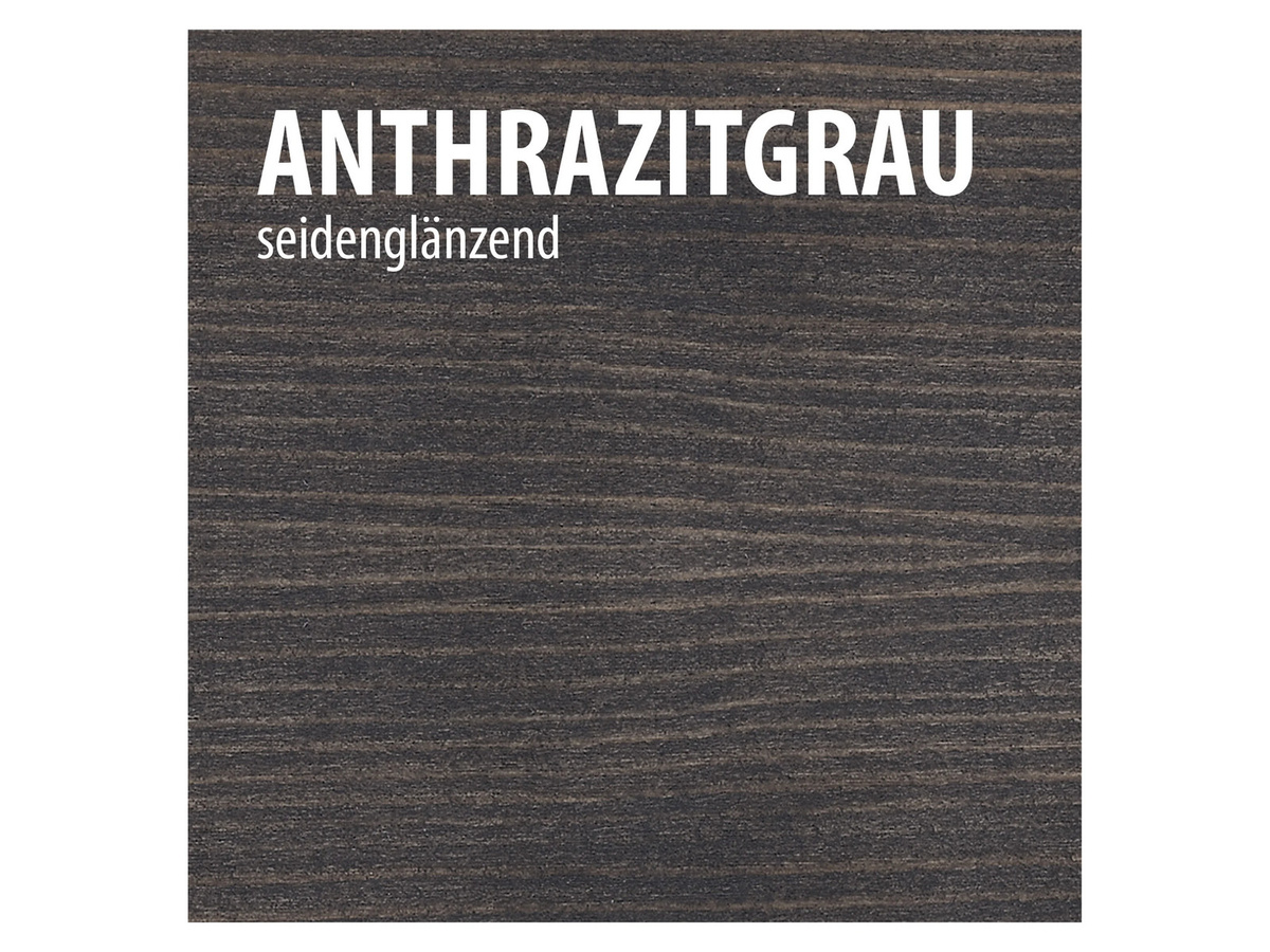 BAUFIX PUR Langzeitlasur für Holz, anthrazitgrau, seidenmatt, 5 Liter - Bild 2