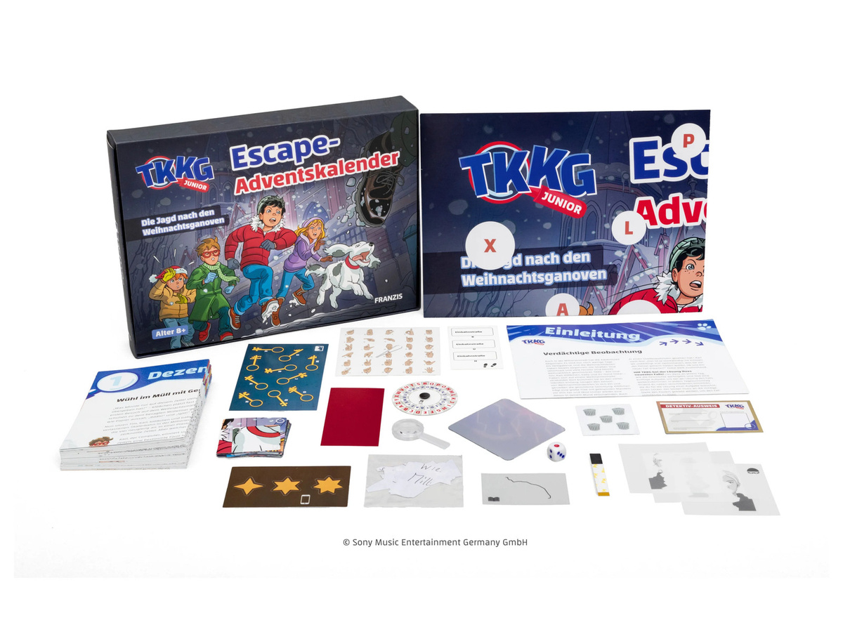 FRANZIS TKKG Junior Escape-Adventskalender ab 8 Jahren - Bild 3