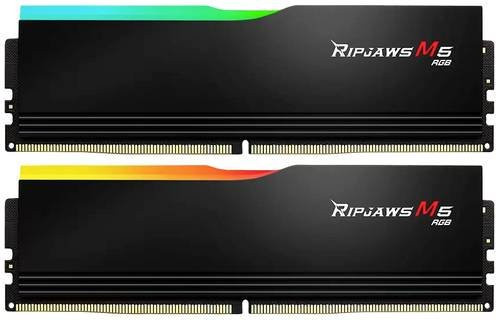 G.Skill Ripjaws M5 RGB DDR5 Arbeitsspeicher Kit 32 GB Dual-Kit (2 x 16 GB), 5200 MHz, Schwarz - Bild 2