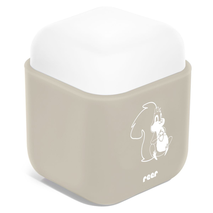 Reer 2in1 Steckdosen-Nachtlicht SleepLight mit LED-Technologie und Dämmerungssensor in Beige - Bild 1