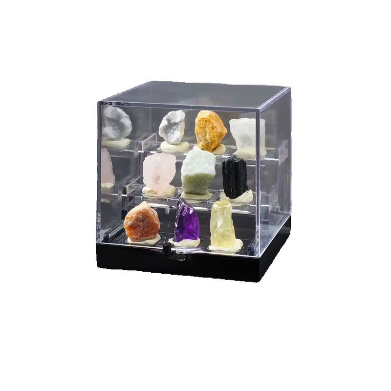 Runyangshi Natürliche Kristall Mini Rohsteine in Multicolor als Sammlerstück und Geschenkset - Bild 5