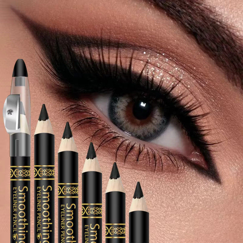 CHOOSE RASME Eyeliner-Stift-Set, 6-teilig, schwarz, matt, wasserfest - Bild 3