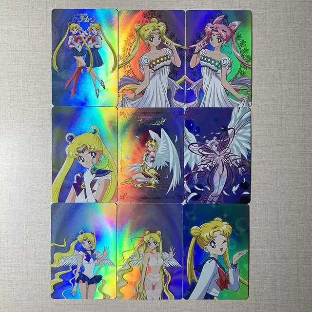Yiran toy 1 Sailor Moon Sammelkarte Anime 9-teiliges Set - Bild 1