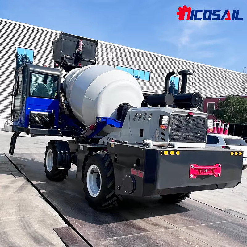 Selbstladender Mini-Betonmischer Betonmischer-LKW mit verschiedenen Kapazitäten von 0,5 m3 bis 6,5 m3 - Bild 3