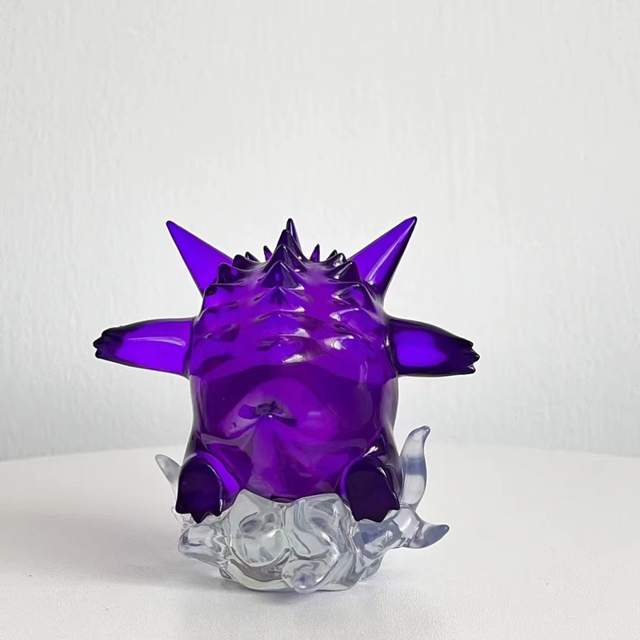 Potdemiel Pokémon Snorlax Gengar, Actionfigur, transparent, lila - Bild 4