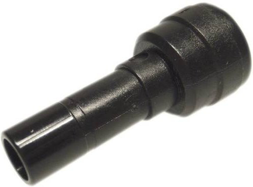 DM-Fit Gerade-Verbinder ARD0810M in Schwarz für Rohr-Ø 8 mm und 10 mm - Bild 1