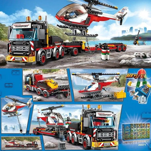 LEGO City 60183 Schwerlast-Transportfahrzeug, Bausteine - Bild 1