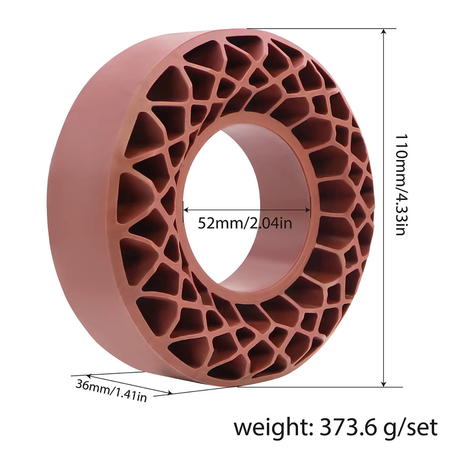 FACSNY Reifeneinlagen, Silikon, Gummi, 110x36mm, Zubehör - Bild 3