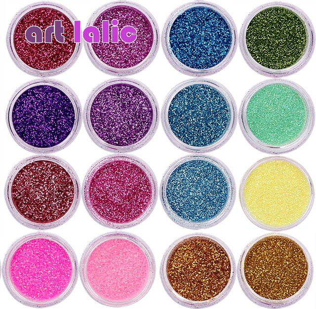 Art lalic Nagelglitzer-Set, 30 Farben, Unisex - Bild 1
