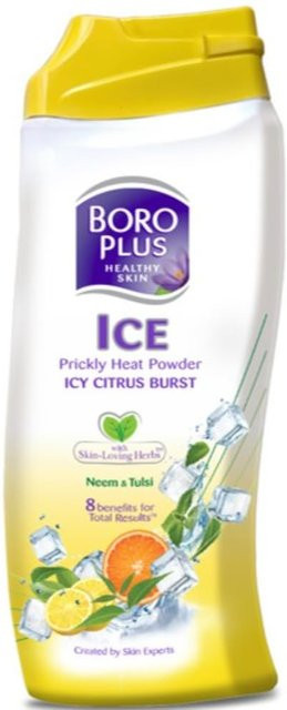 BoroPlus Ayurveda Hitzepickel Puder Icy Citrus Blast, 400g, Unisex - Bild 1