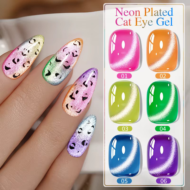 PUENTE Glass Cat Eye Gel Nagellack, 7,5 ml, schimmernd - Bild 2