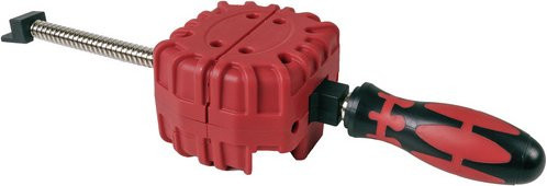 Connex Kombiwinkelspanner in Rot und Silber mit Kunststoffelementen, 0,6 kg - Bild 1