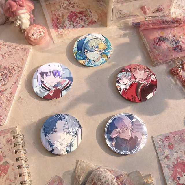 Project Sekai Toya Aoyagi Cosplay Abzeichen Pin, Weißblech Brosche, Metall - Bild 1