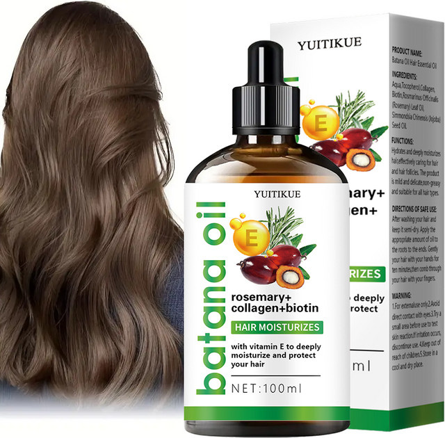 YUITIKUE Batana-Öl Haar-Essenzöl mit Kollagen, 100 ml - Bild 1