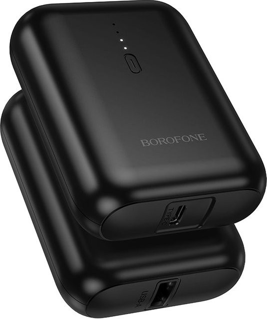 Borofone BJ81 Stability Externe Batterie mit 5000mAh und 10W in Schwarz - Bild 1