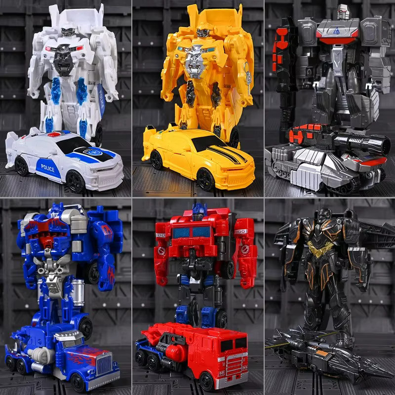 MYJCK Transformation Auto Anime Roboter, Action Figur, Blau, Bunt / Mehrfarbig - Bild 6