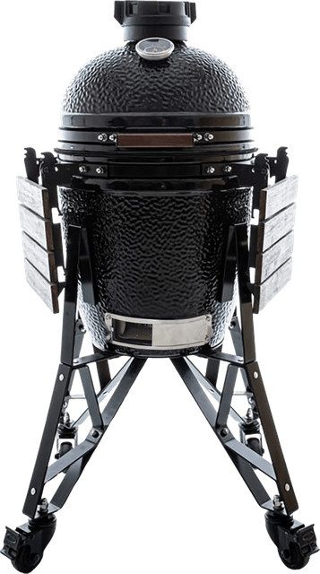 The Bastard Classic Medium Complete Charcoal Grill in Schwarz aus Edelstahl - Bild 1